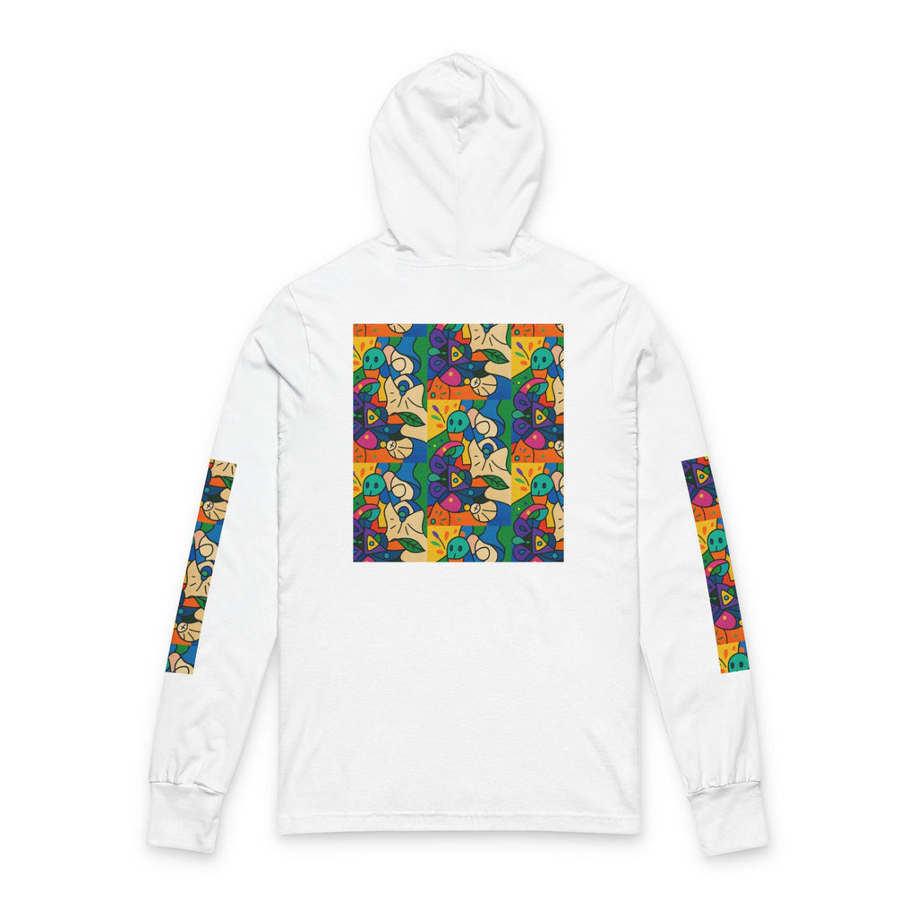 Faces of Flow from Icons of Color collection Hoodie Long-sleeve