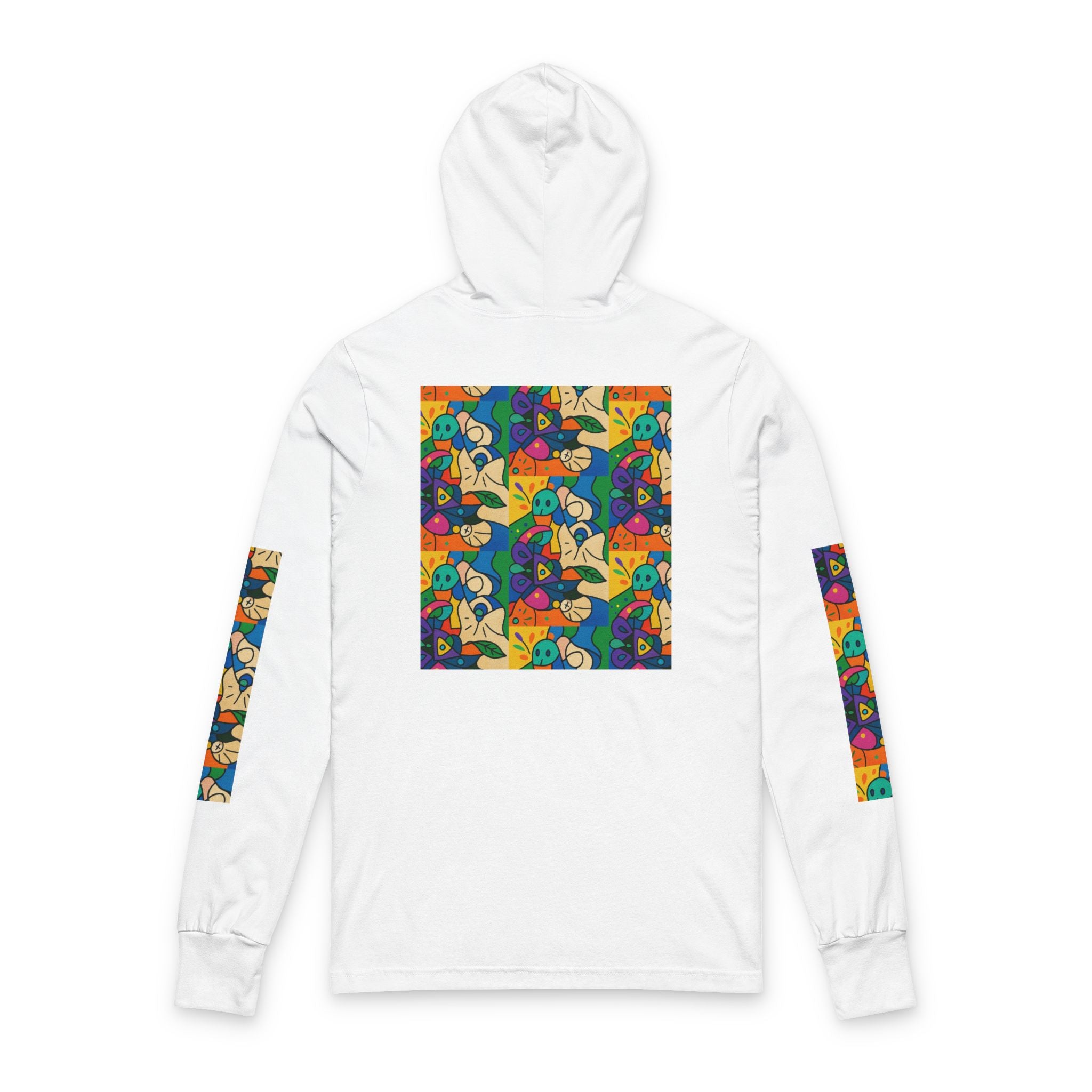 Faces of Flow from Icons of Color collection Hoodie Long-sleeve