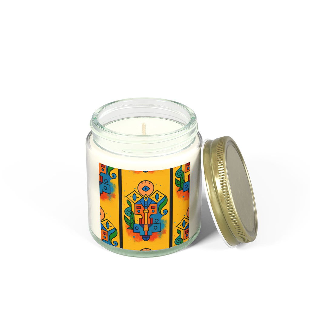Coconut Apricot Scented Candle — Totem of Spire from Icons of Color collection (4oz & 9oz) Home Decor