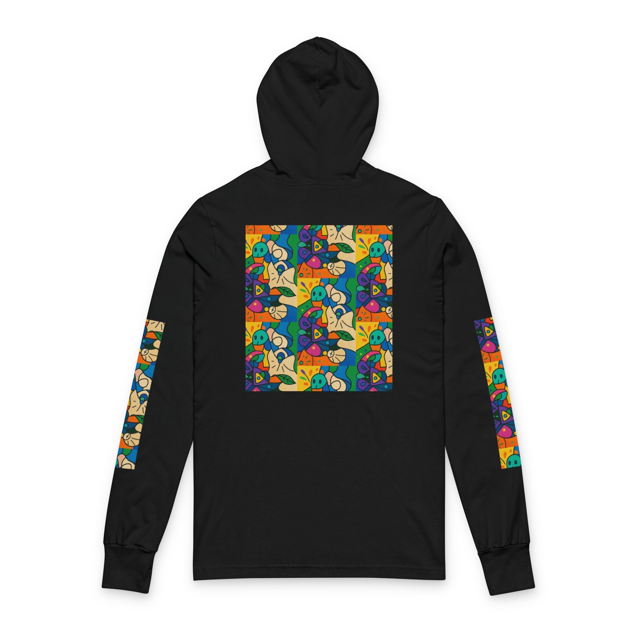 Faces of Flow from Icons of Color collection Hoodie Long-sleeve