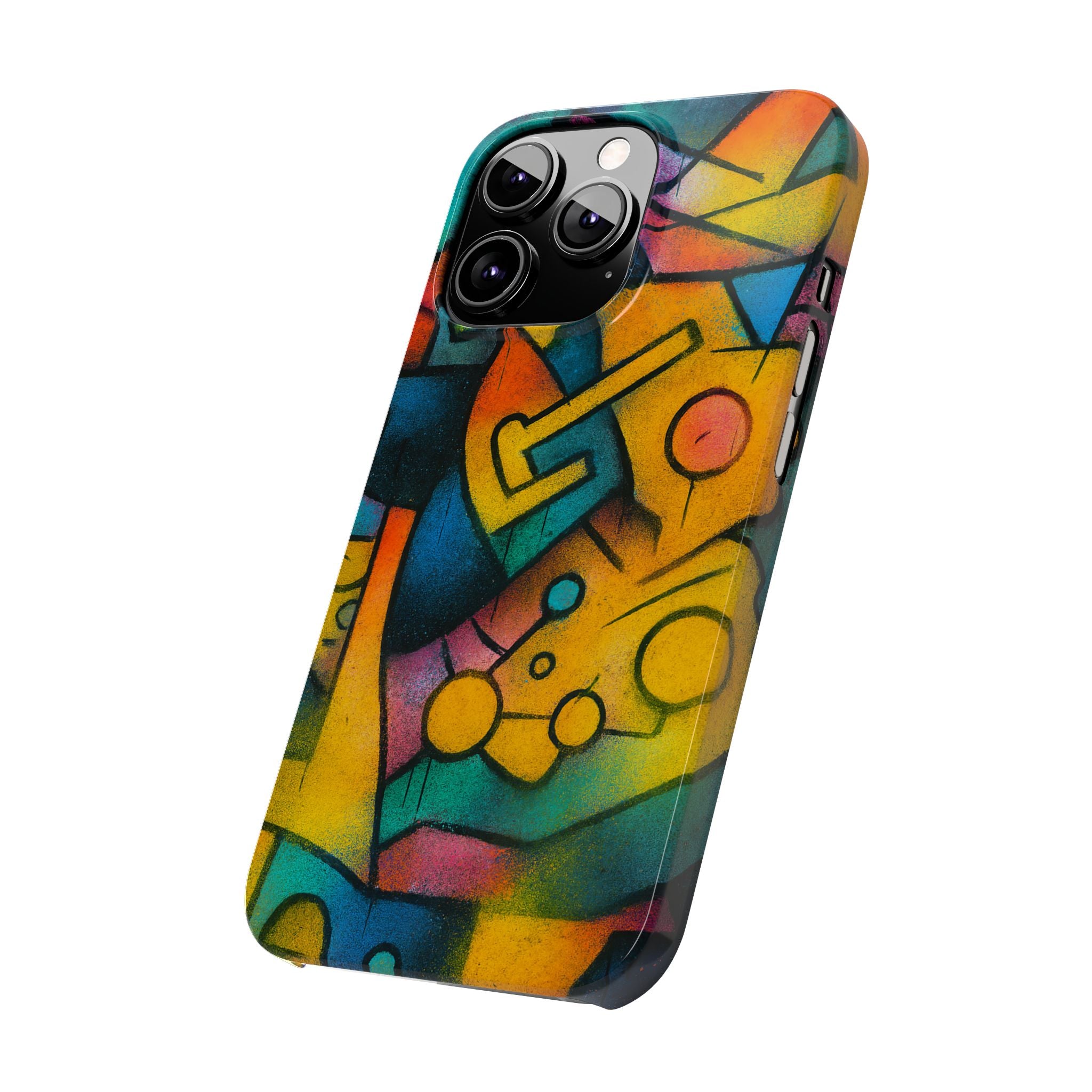 Cubists Chorus from Icons of Color Slim Phone Cases Phone Case