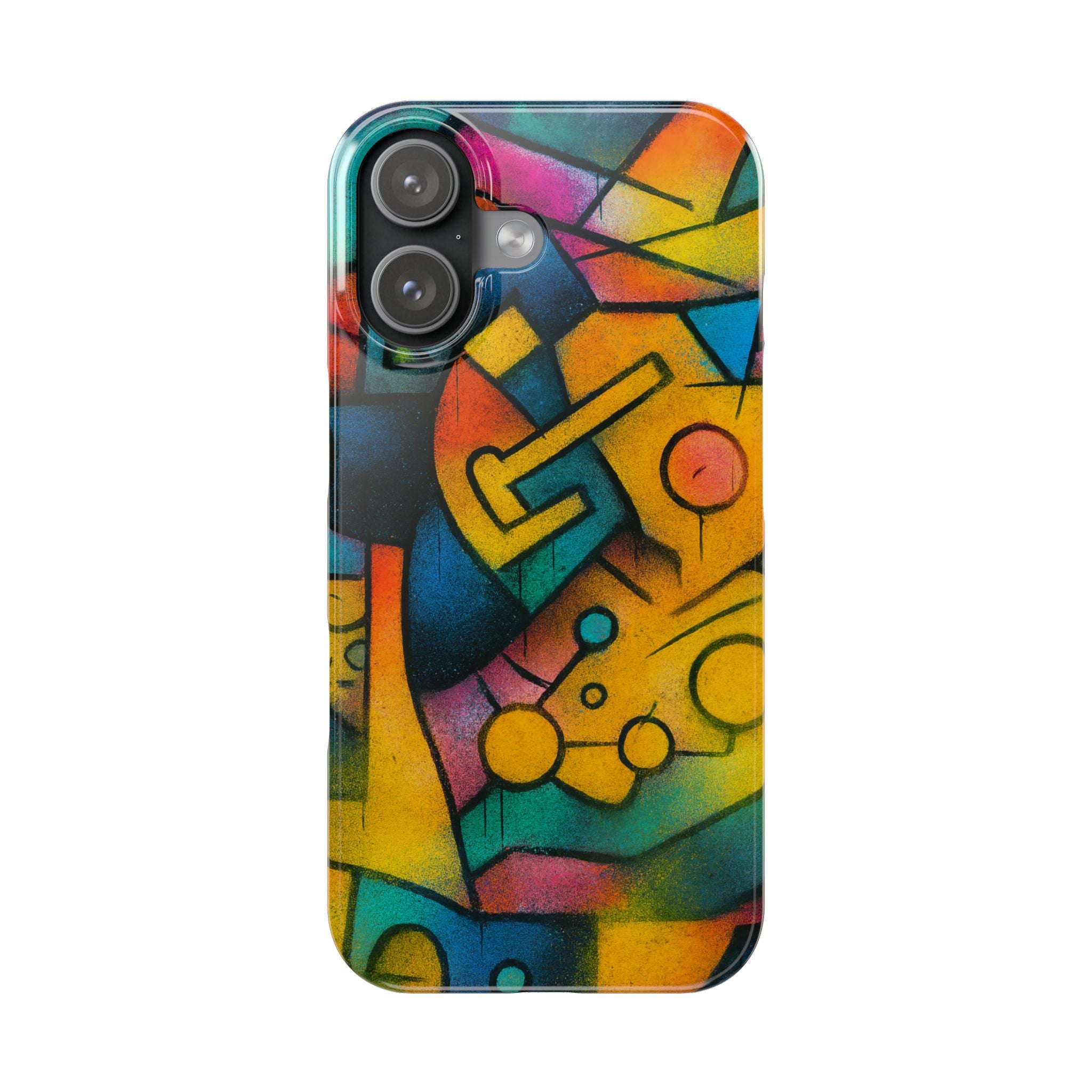 Cubists Chorus from Icons of Color Slim Phone Cases Phone Case