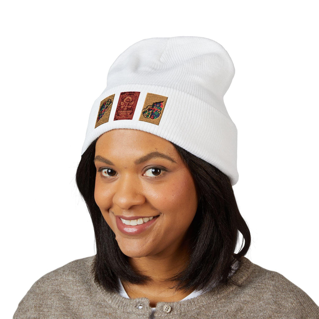Timbered Spirits & Cone of Consciousness Embroidered Beanie Hats