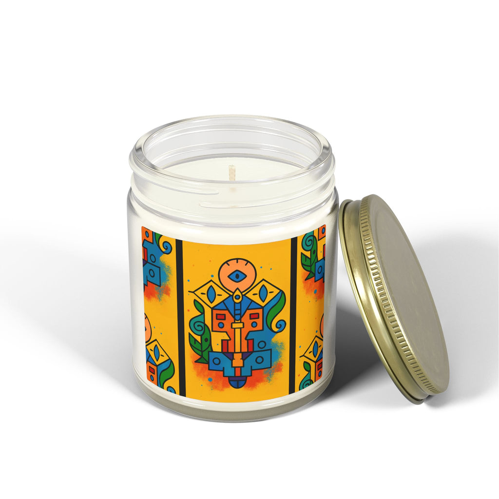 Coconut Apricot Scented Candle — Totem of Spire from Icons of Color collection (4oz & 9oz) Home Decor