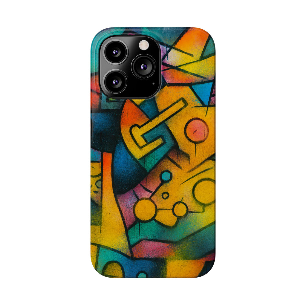 Cubists Chorus from Icons of Color Slim Phone Cases Phone Case