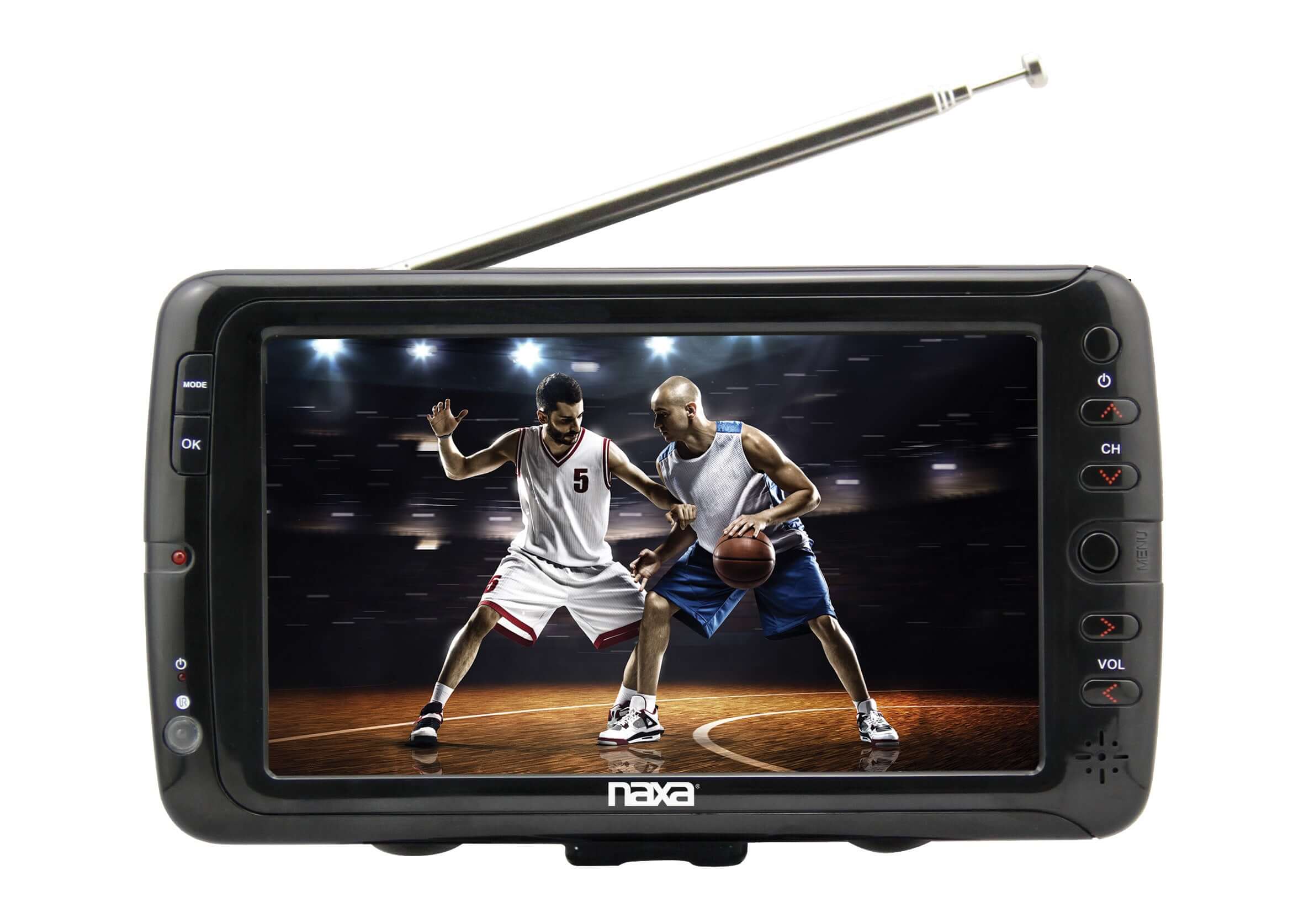 Naxa 7" Portable 12 Volt TV and Digital Multimedia Player Televisions