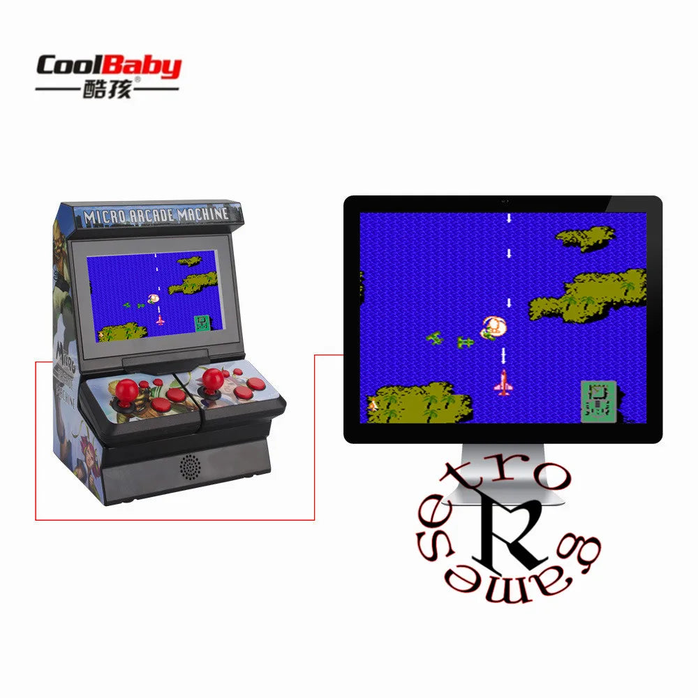 Video Game Console Retro Mini Game Handset Machine in 300 Games 4.3-inch Wireless Arcade Handheld Consola Pocketgo Videojuego Default-Default