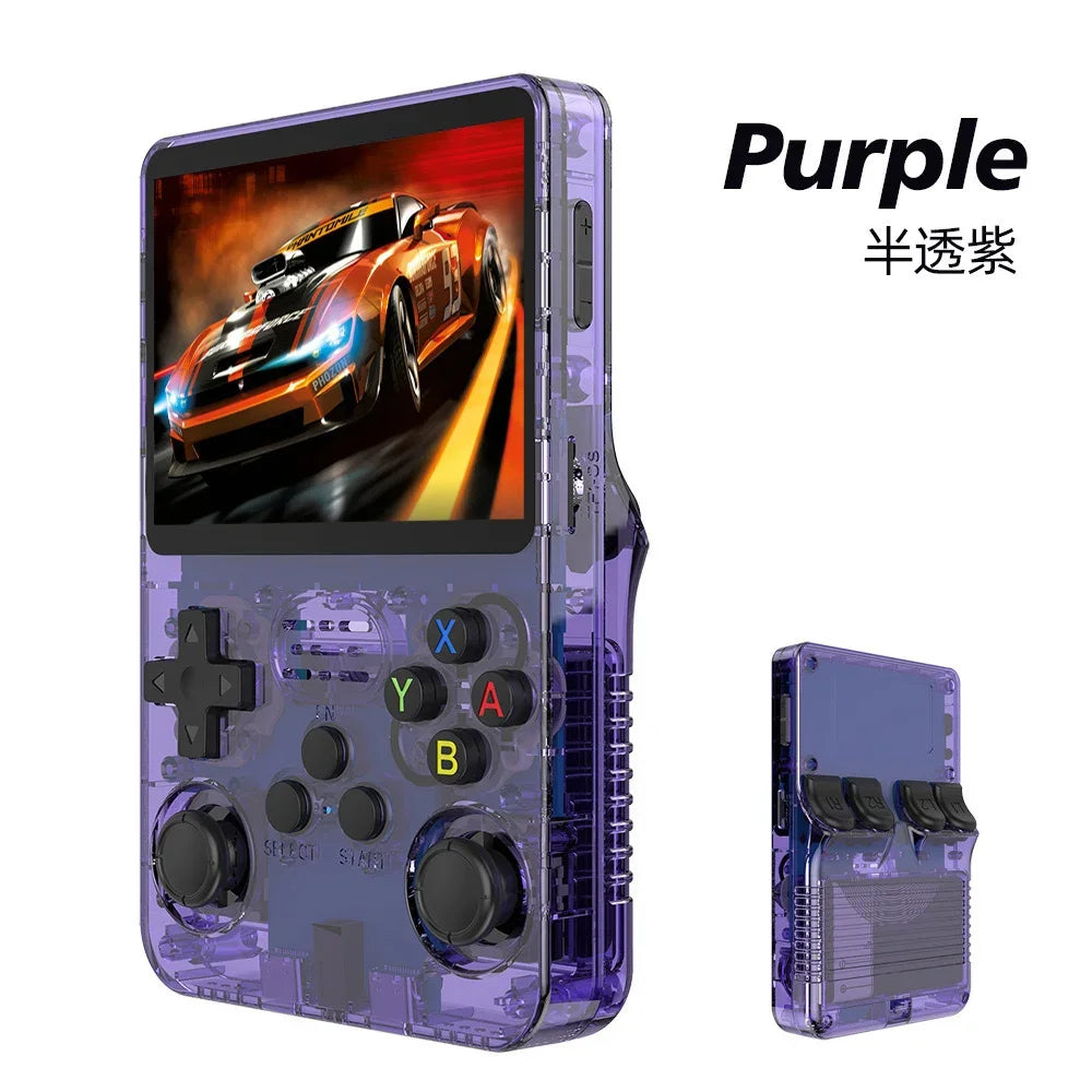 R36S Genuine Open Source Handheld Dual System Portable Game Console Retro Arcade Nostalgic 3D Games New Model