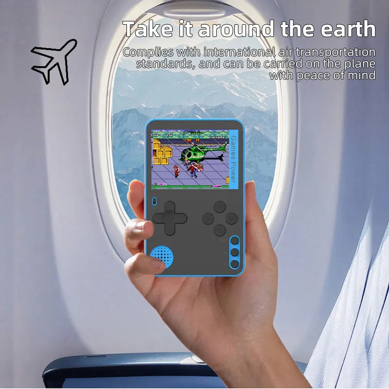 Mini Handheld Game Console Built-in 500 Retro Games 2.4inch LCD Screen Console for Kids Toy Game Portable Video Game Player