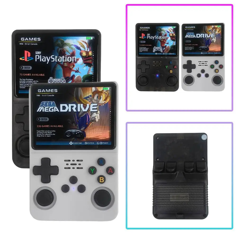3.5-inch R36HD Retro Handheld Video Game Console Portable High-definition Game Console PS1 Retro Arcade Gaming Players