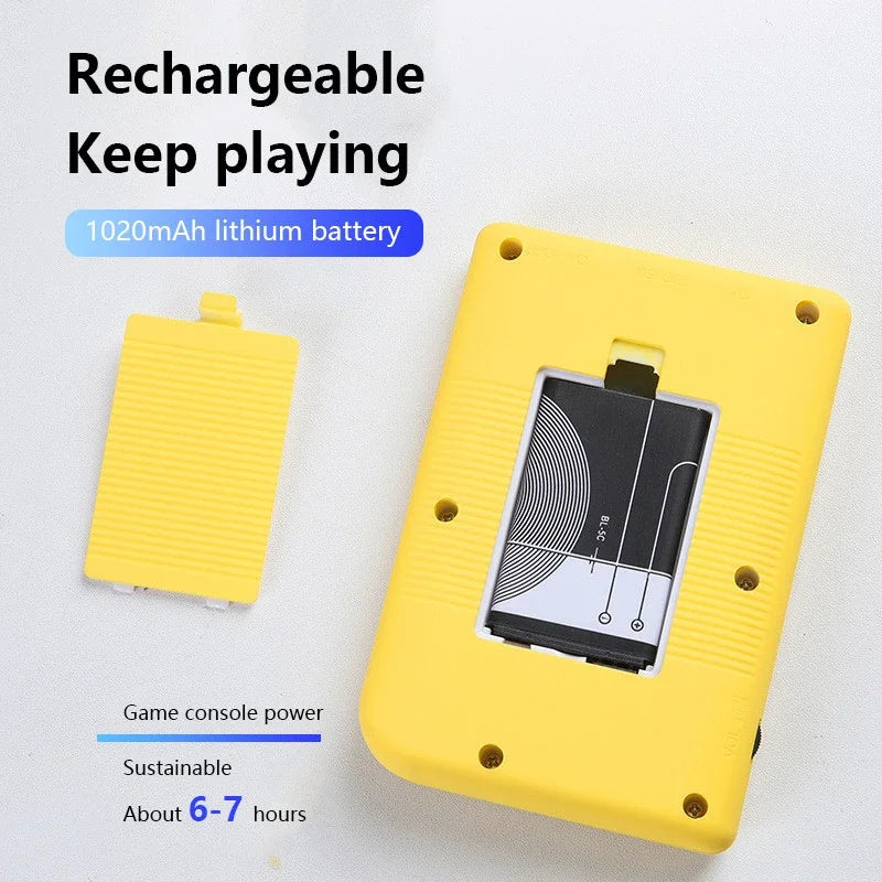 Portable Retro Mini Video Game Console 8-Bit Handheld Game Player Built-in 500 games AV Out Game Console Gameboy 3.0 inch Screen Gaming