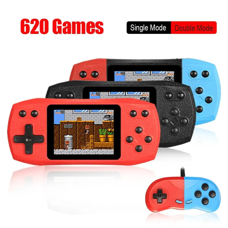 Handheld Retro Game Console 620 Classic Games Portable