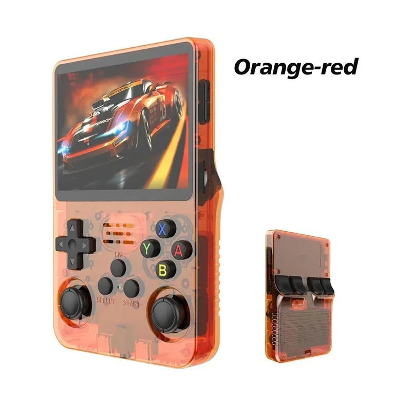 R36S Genuine Open Source Handheld Dual System Portable Game Console Retro Arcade Nostalgic 3D Games New Model R36S-O-64G