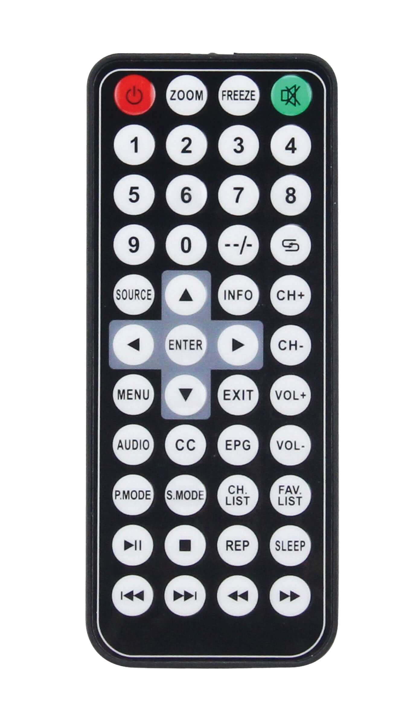 Naxa 7" Portable 12 Volt TV and Digital Multimedia Player Televisions