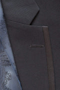"Edge" Midnight Navy Tuxedo Jacket Notch (Separates) Midnight Navy Tuxedos