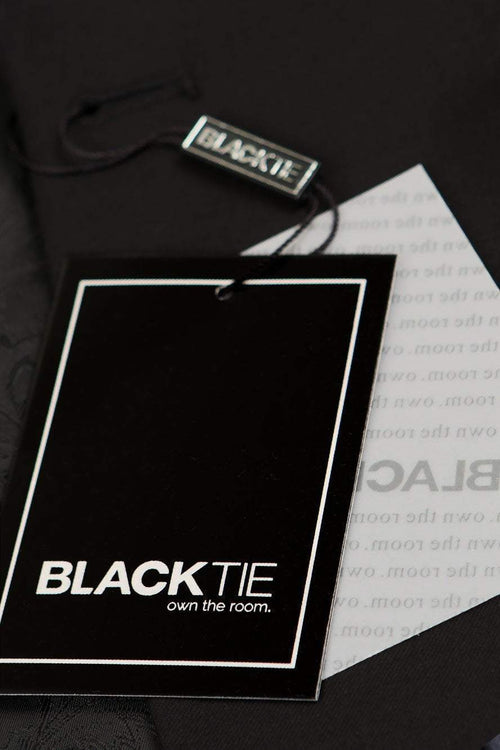 "Milan" Black Tuxedo Jacket Peak (Separates) Tuxedos